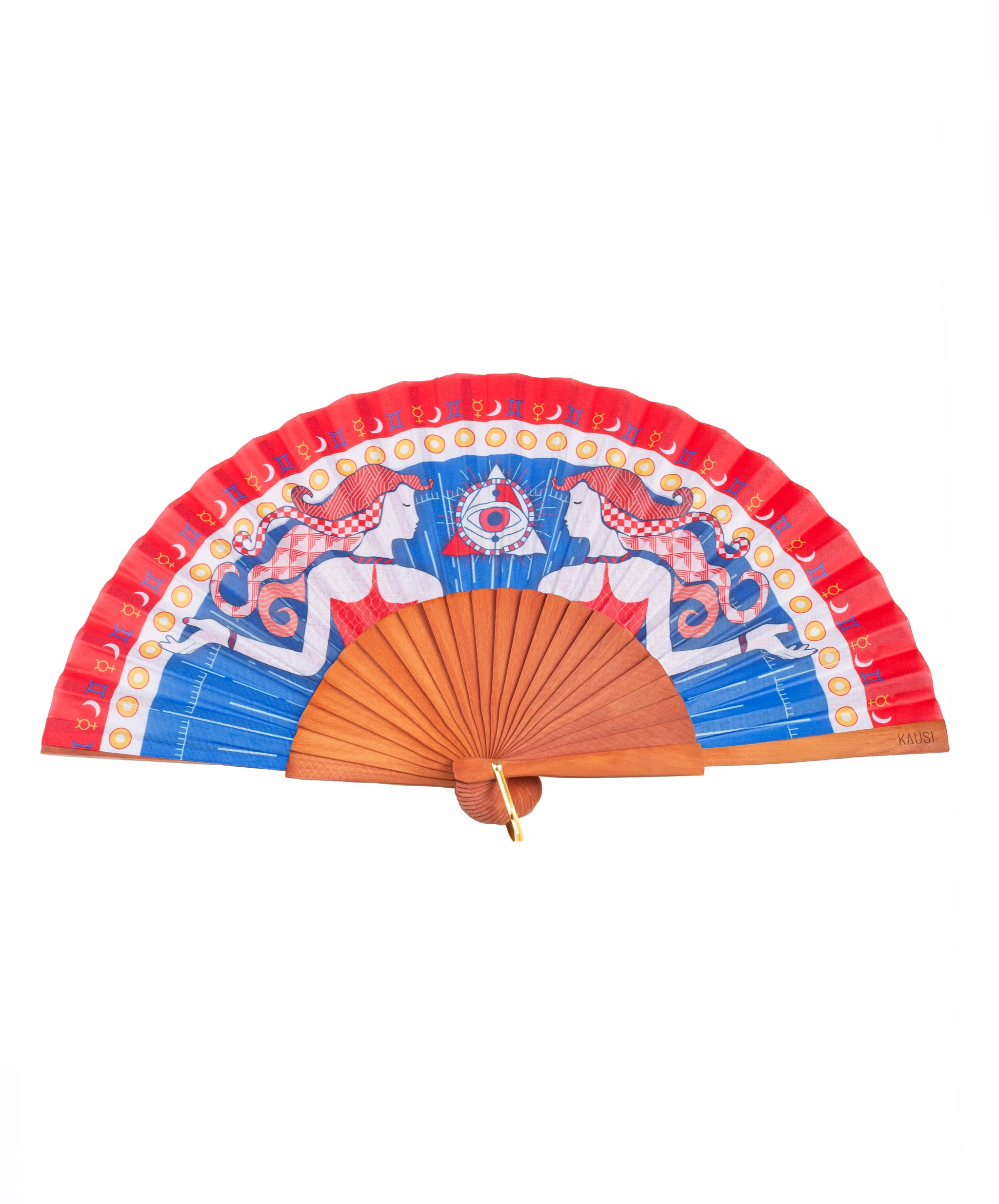 ABANICO GEMINIS 23CM