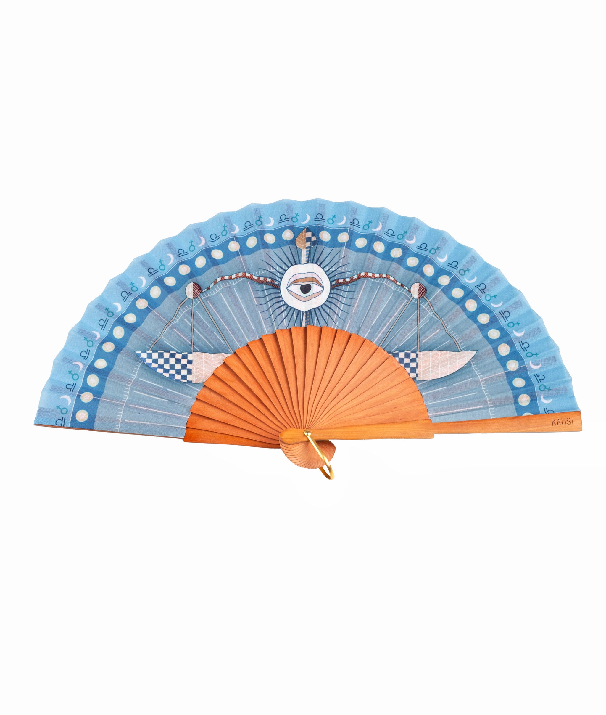 ABANICO LIBRA 23CM